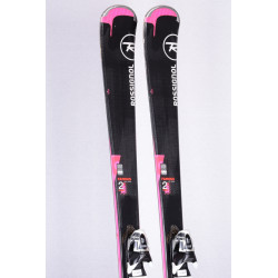 women's skis ROSSIGNOL FAMOUS 2 Xpress, Black/pink + Look Xpress